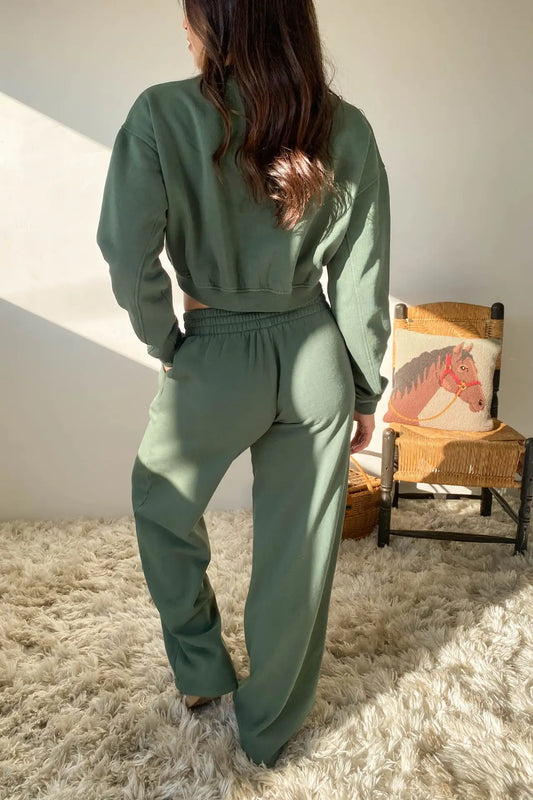 Jeanne Wide Leg Sweatpants