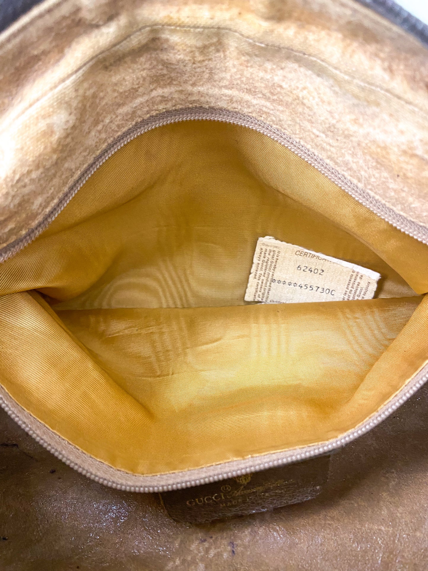 OOAK Vintage Gucci Ribbon Handle Purse