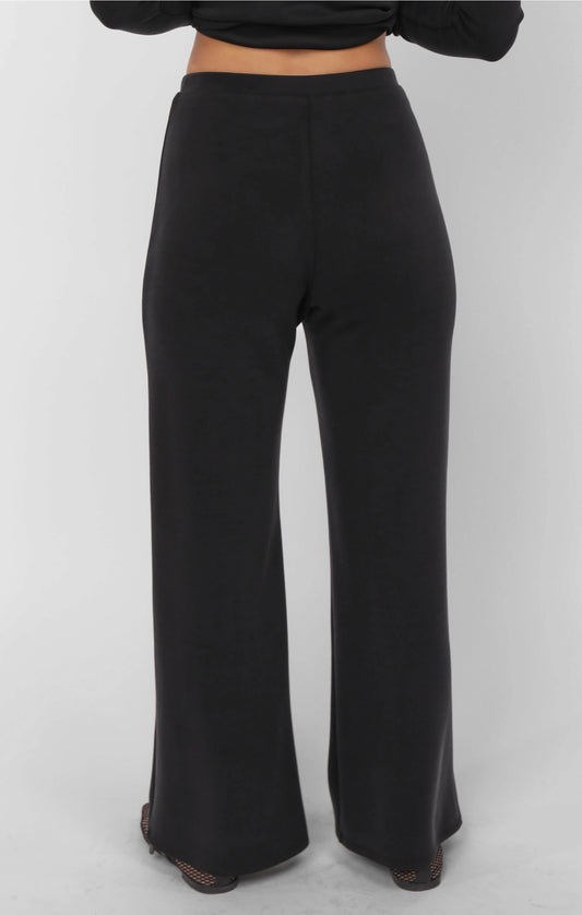 Sadie and Sage Hustle Knit Wide Leg Pants