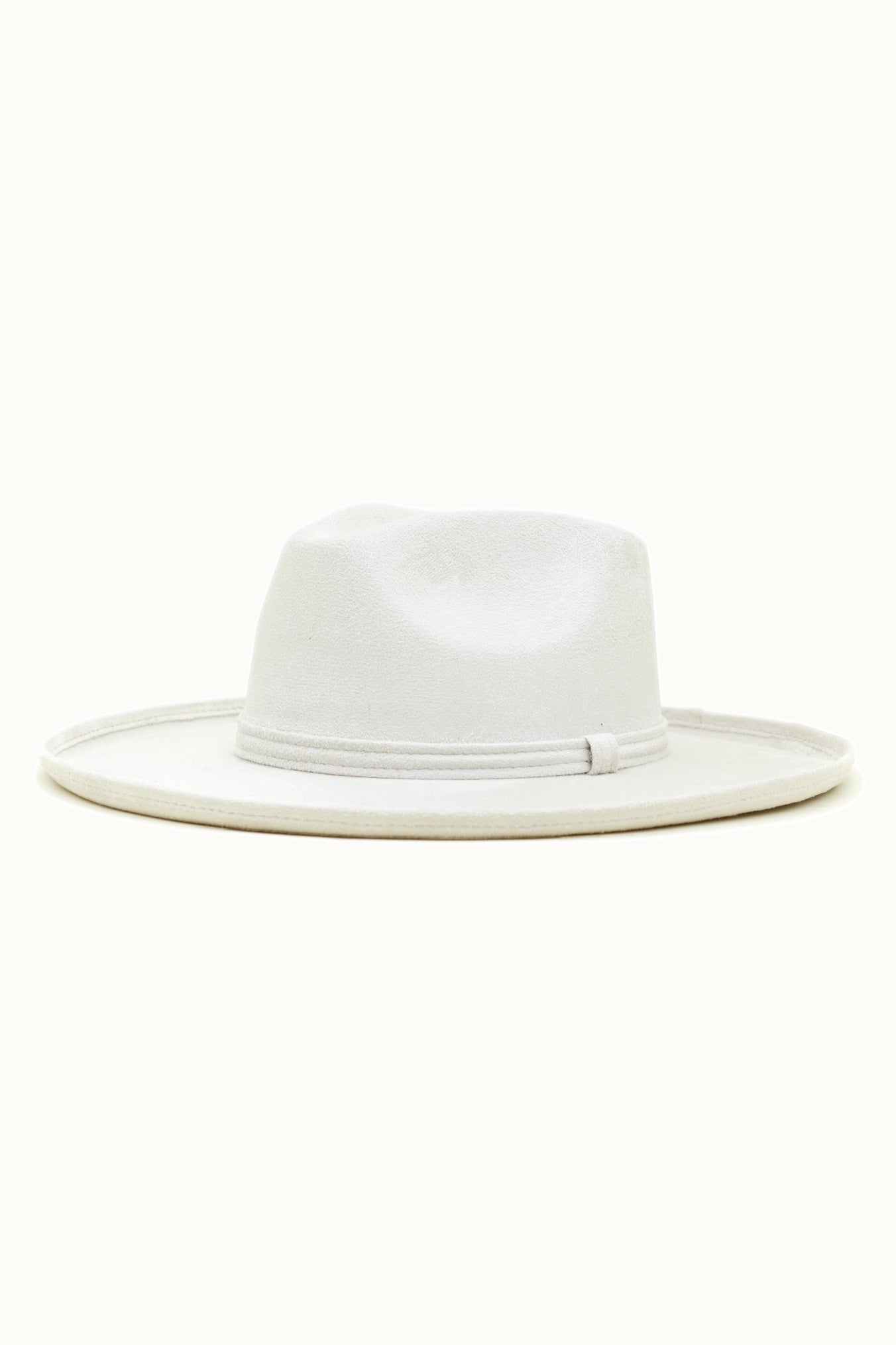 Festival Rancher Rolled Brim Suede Hat