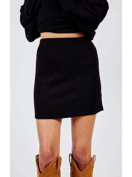 Sadie & Sage On a Stroll Mini Skirt