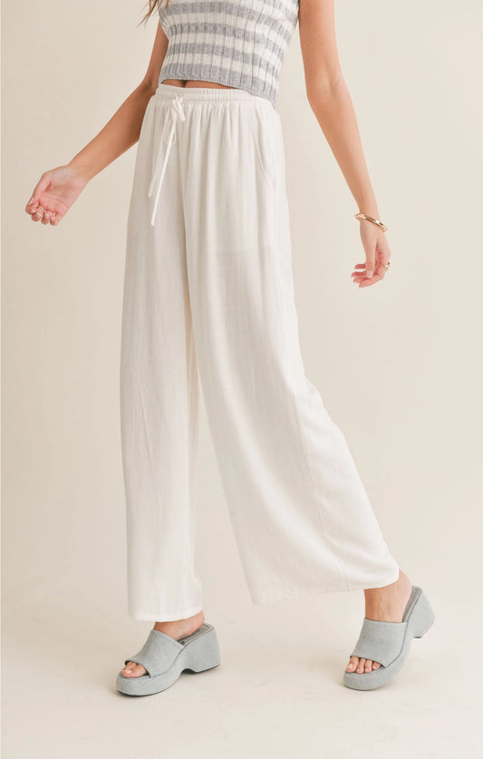 Sadie & Sage Sugarloaf Elastic Waist Pant