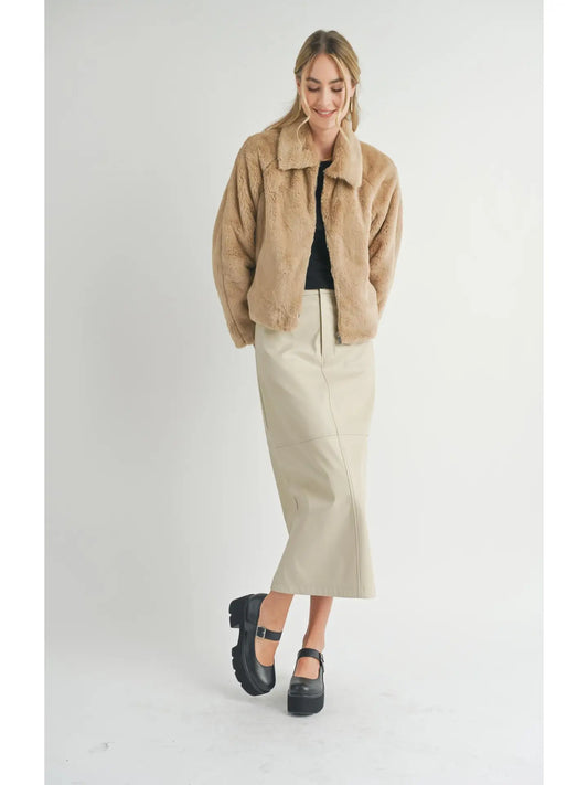 Sadie & Sage Libby Fur Jacket