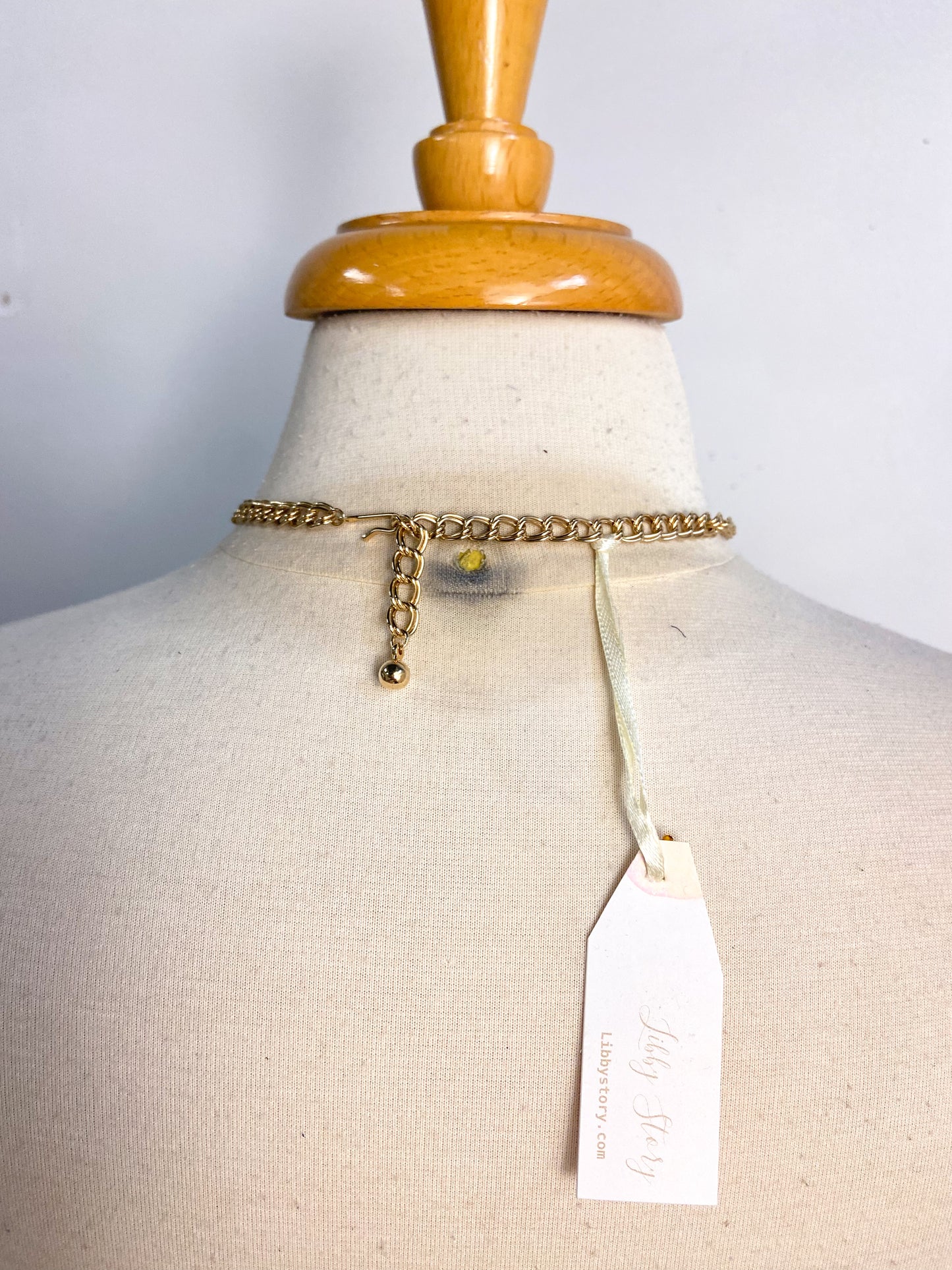 OOAK Vintage Silver and Gold Mix Charm Necklace