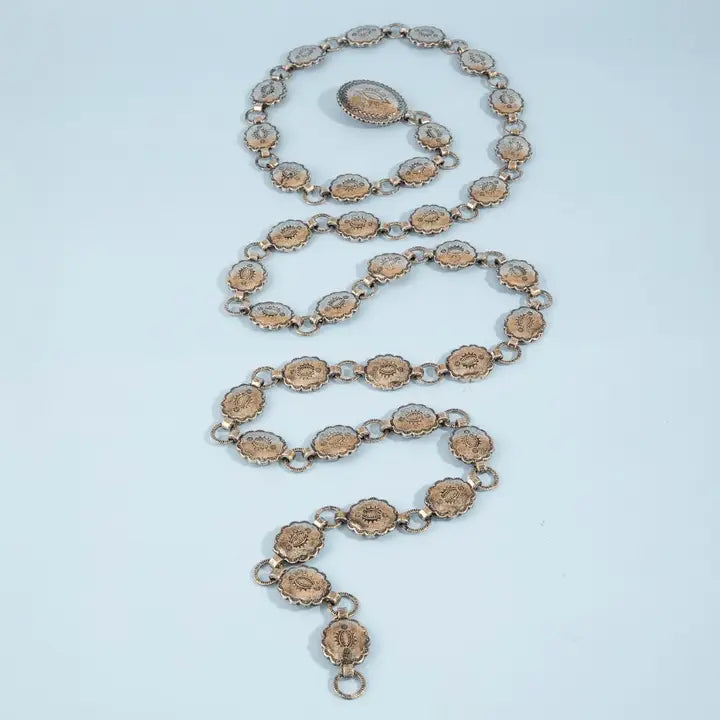 Oval Chain Link Belt