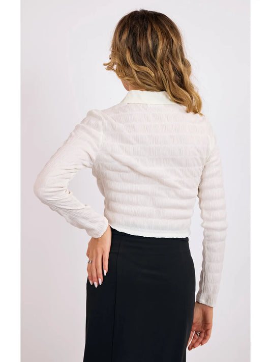 Sage the Label Mont Blanc Zip Front Knit To