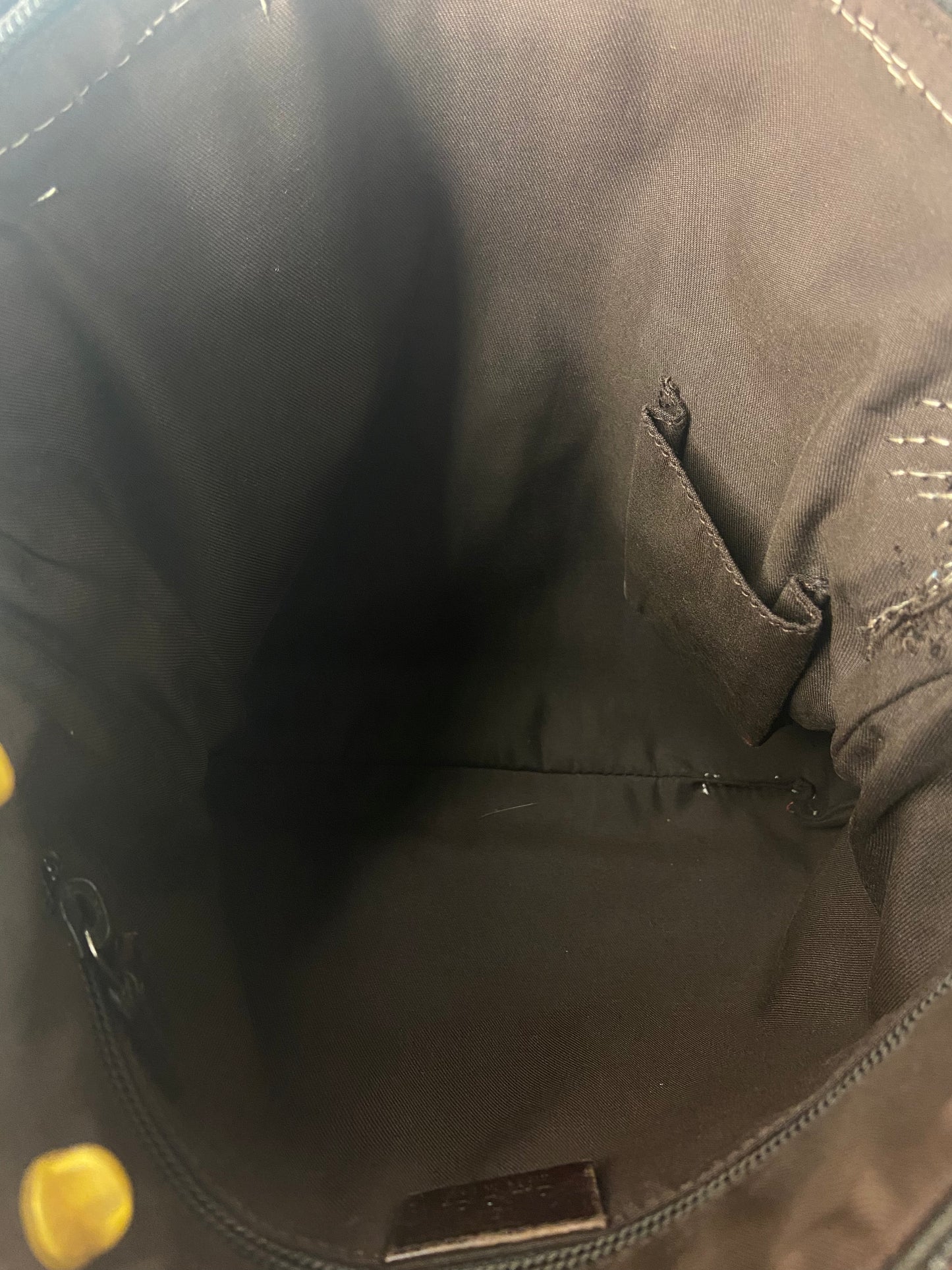 OOAK Vintage Gucci Upcycled Bear Charm Purse