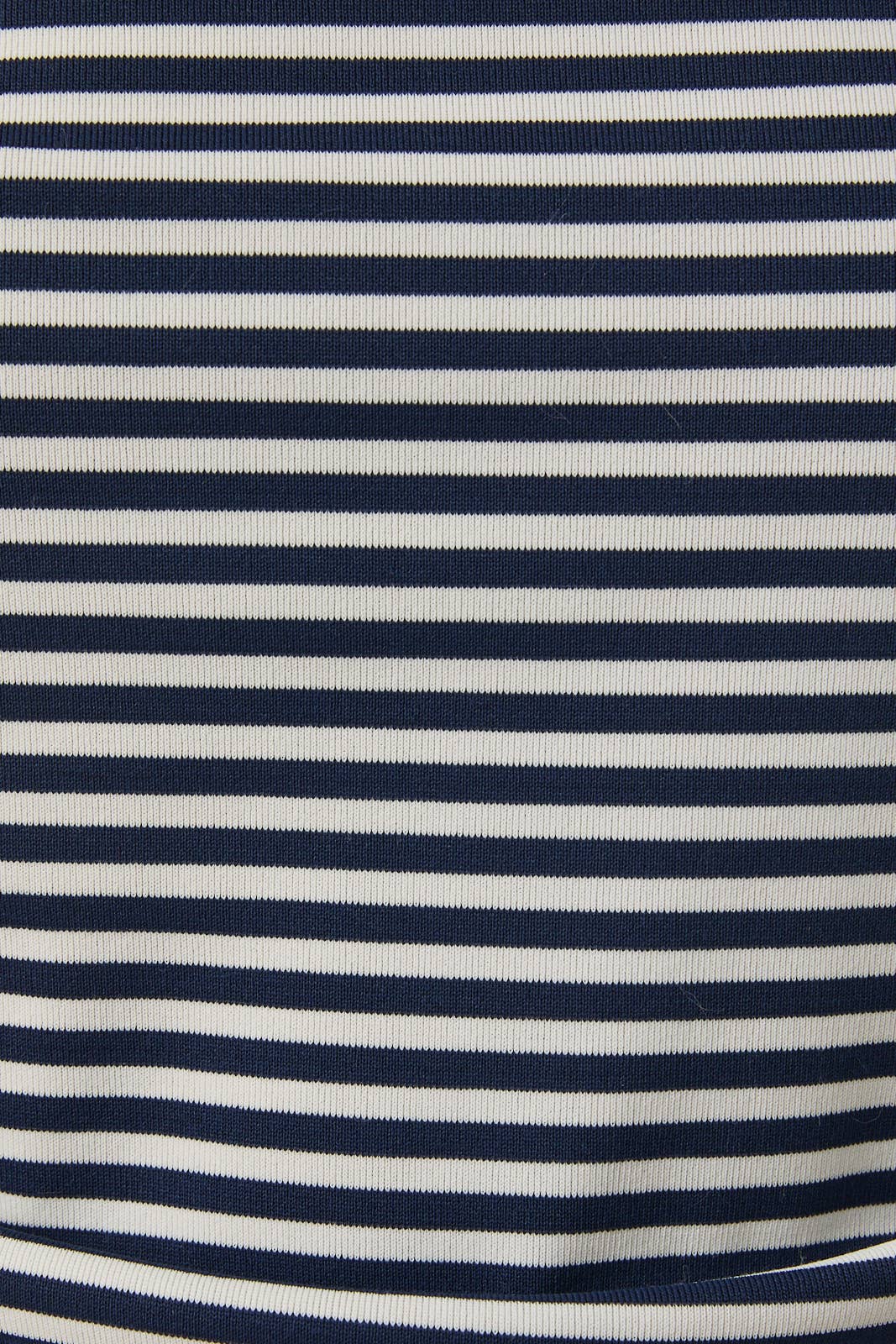 STRIPE OFF THE SHOULDER DOUBLE LINED TOP WITH RUCHING