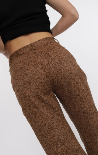 Sage the Label Pretty Wild Printed Twill Pants