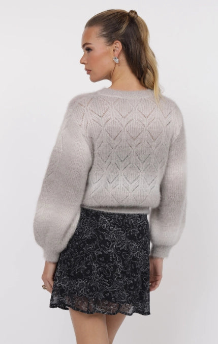 Sage The Label Reach For the Stars Ombre Sweater
