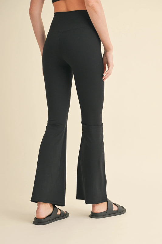 High Waist Crossover Flare Legging 2.0