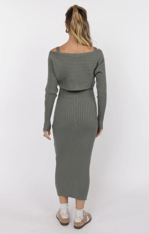 Sage The Label Gabi Sweater Top and Dress Set