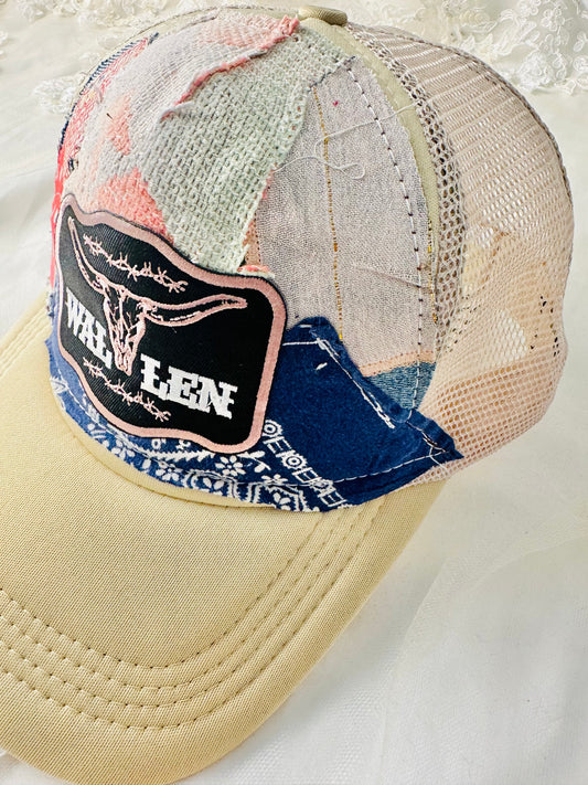 OOAK Wallen Patchwork Hat