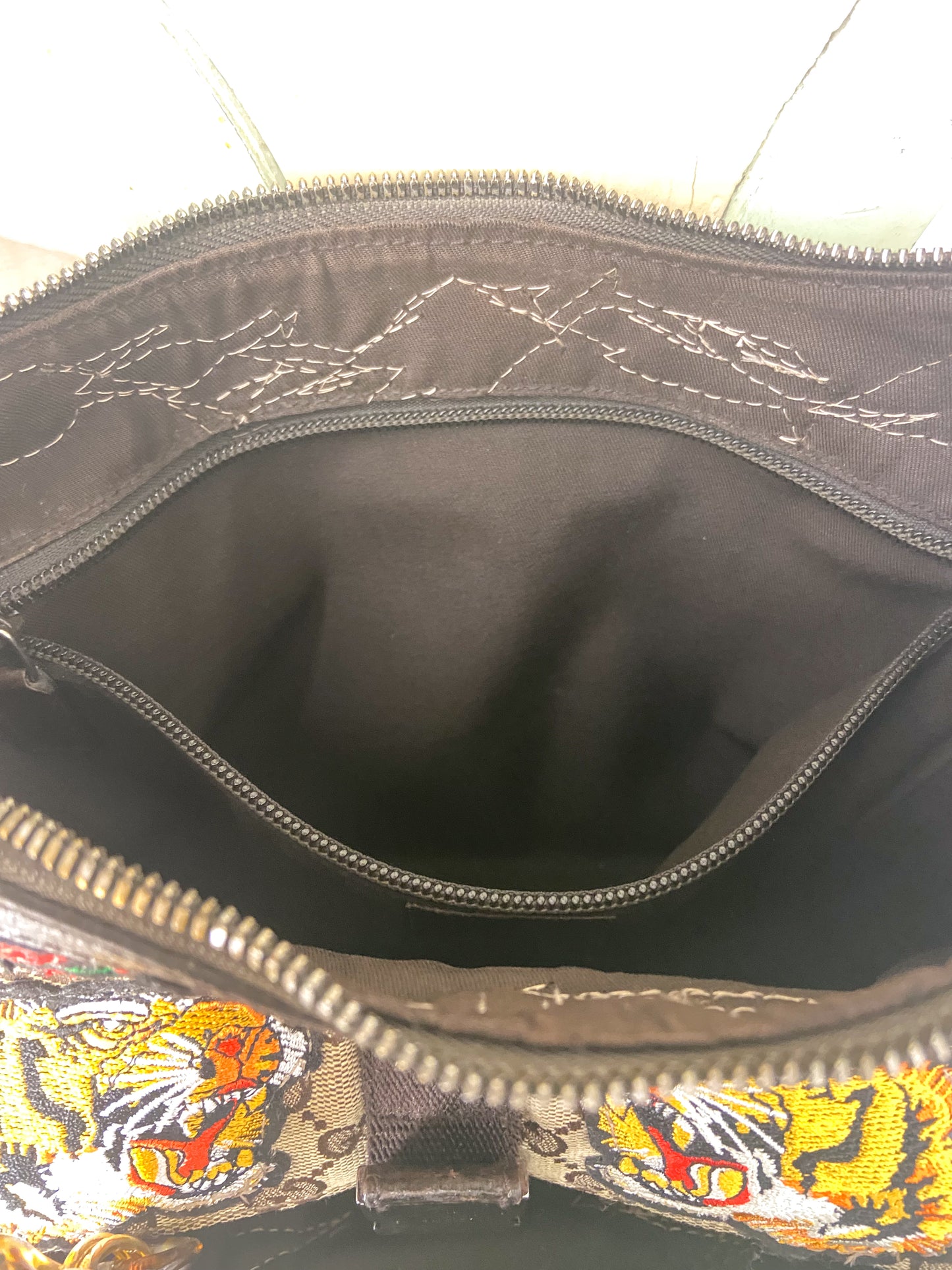 OOAK Vintage Gucci TIger Love Purse