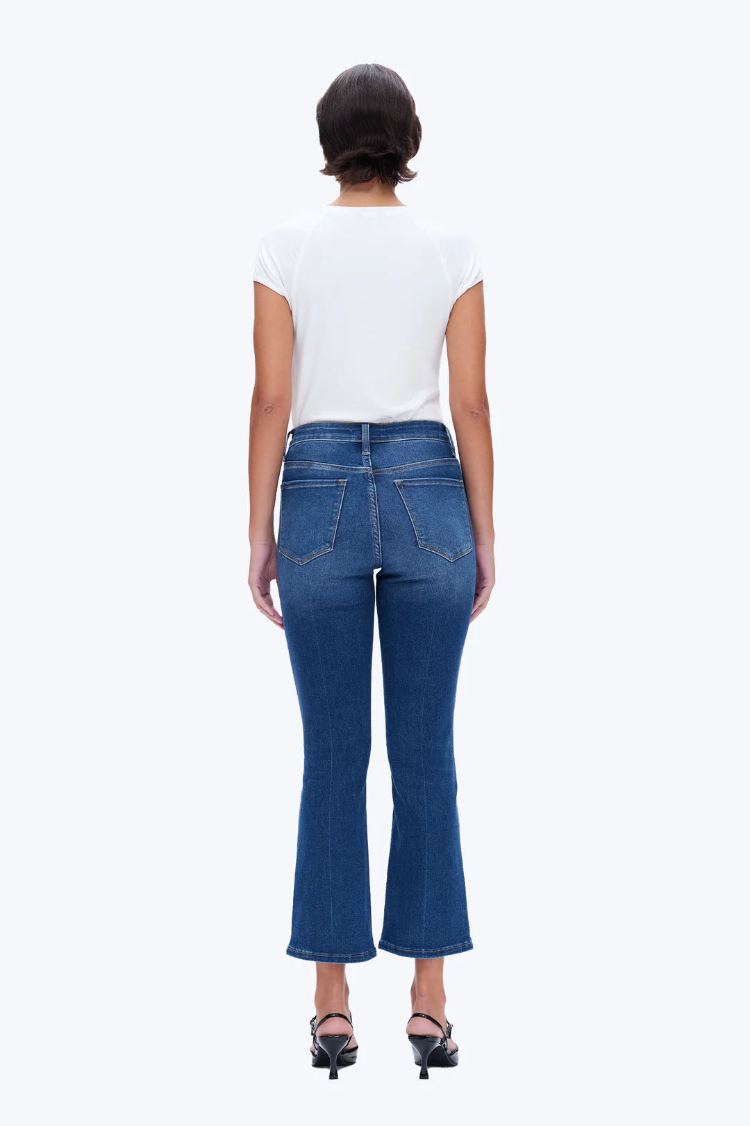 Bayeas High Rise Bootcut Flare Denim Jeans