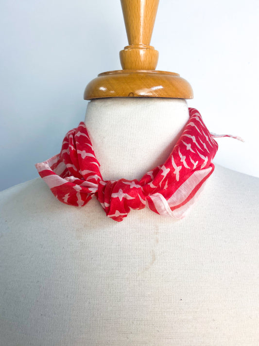 OOAK Vintage Neckerchief