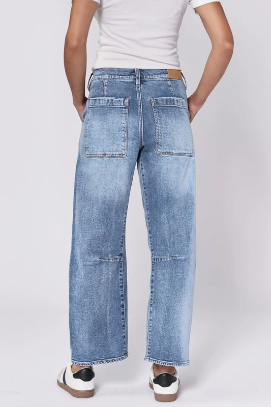 Dear John Cropped Loose Fit Lasso Jean