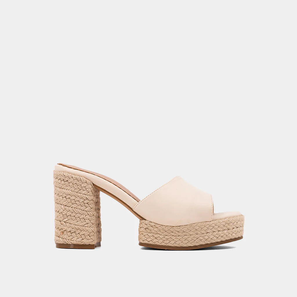 ShuShop Elvira Platform Block Heel