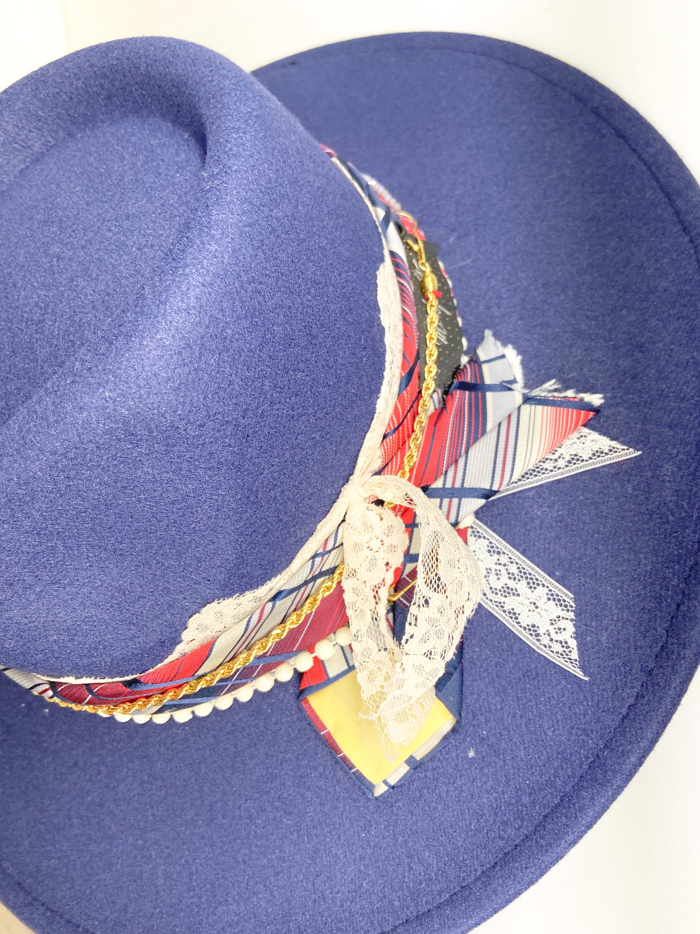 OOAK Vegan Wool Rebel hat