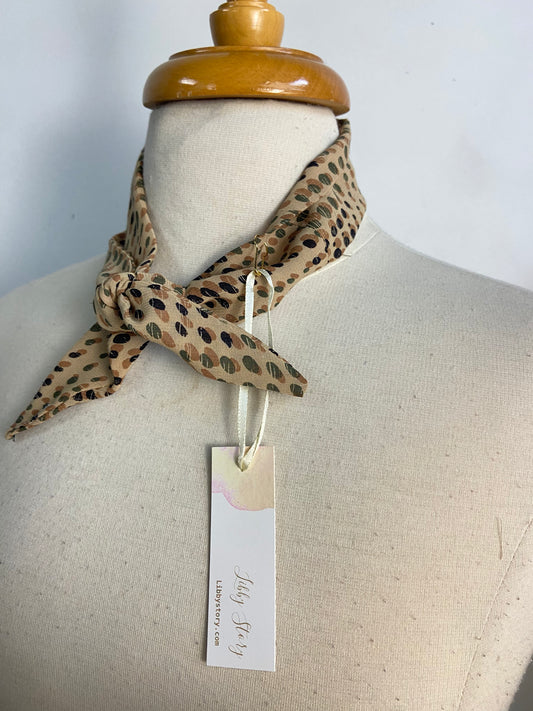 OOAK Simple Tie Neck Scarf