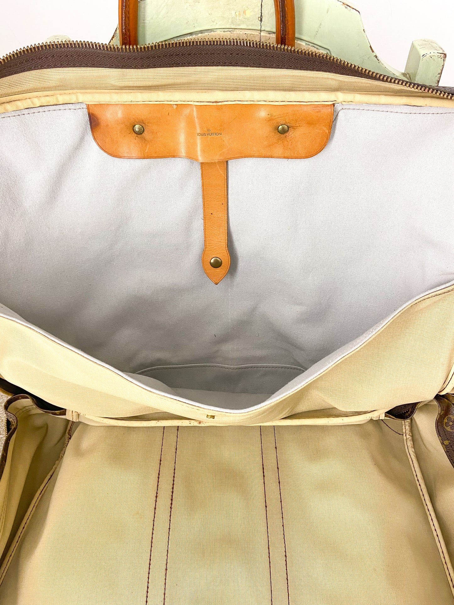 OOAK Louis Vuitton Sirius 70 Upcycled Soft Suitcase