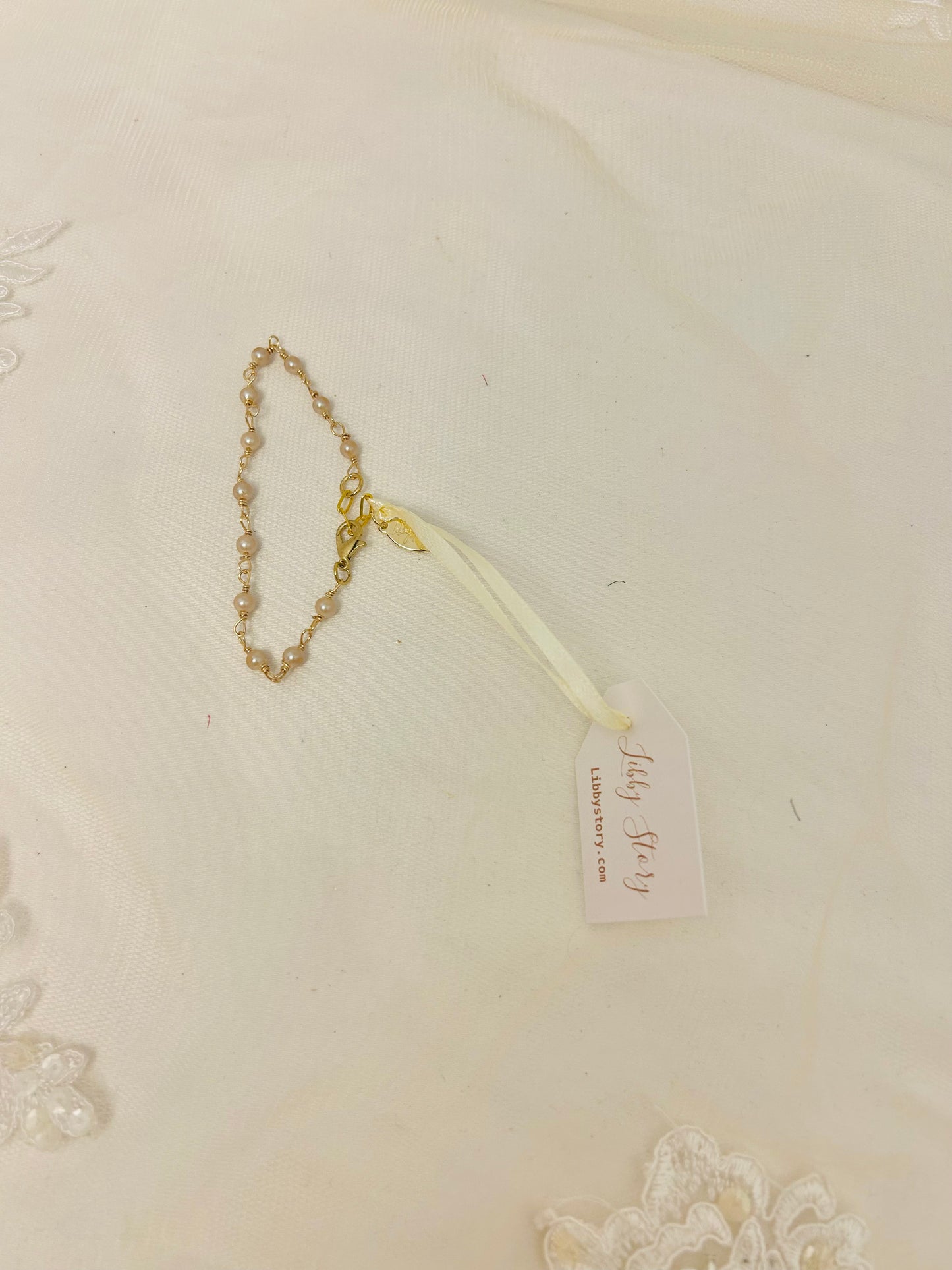 OOAK Vintage Pearl Bracelet