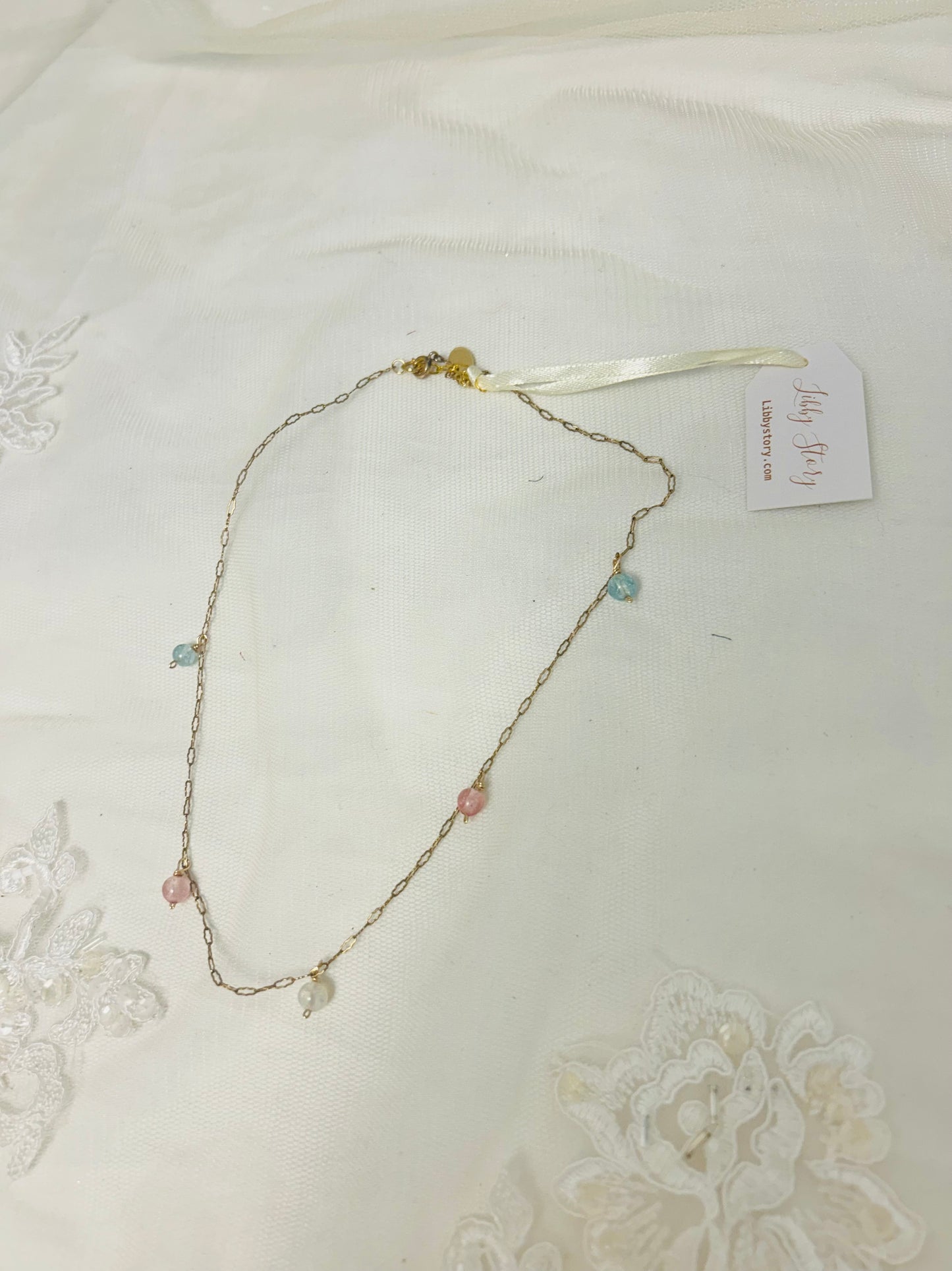 OOAK Vintage Glass Bead Necklace