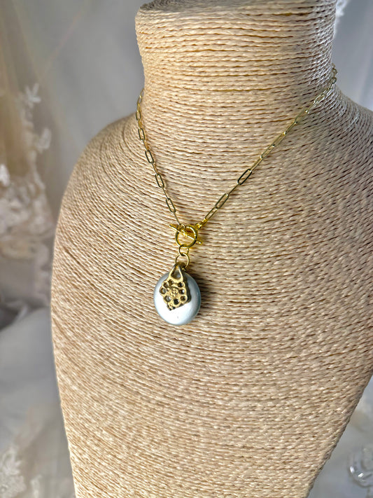 OOAK Small Vintage Earring Necklace