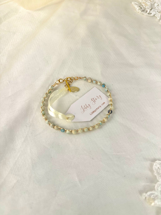 Beaded Wire Bracelet