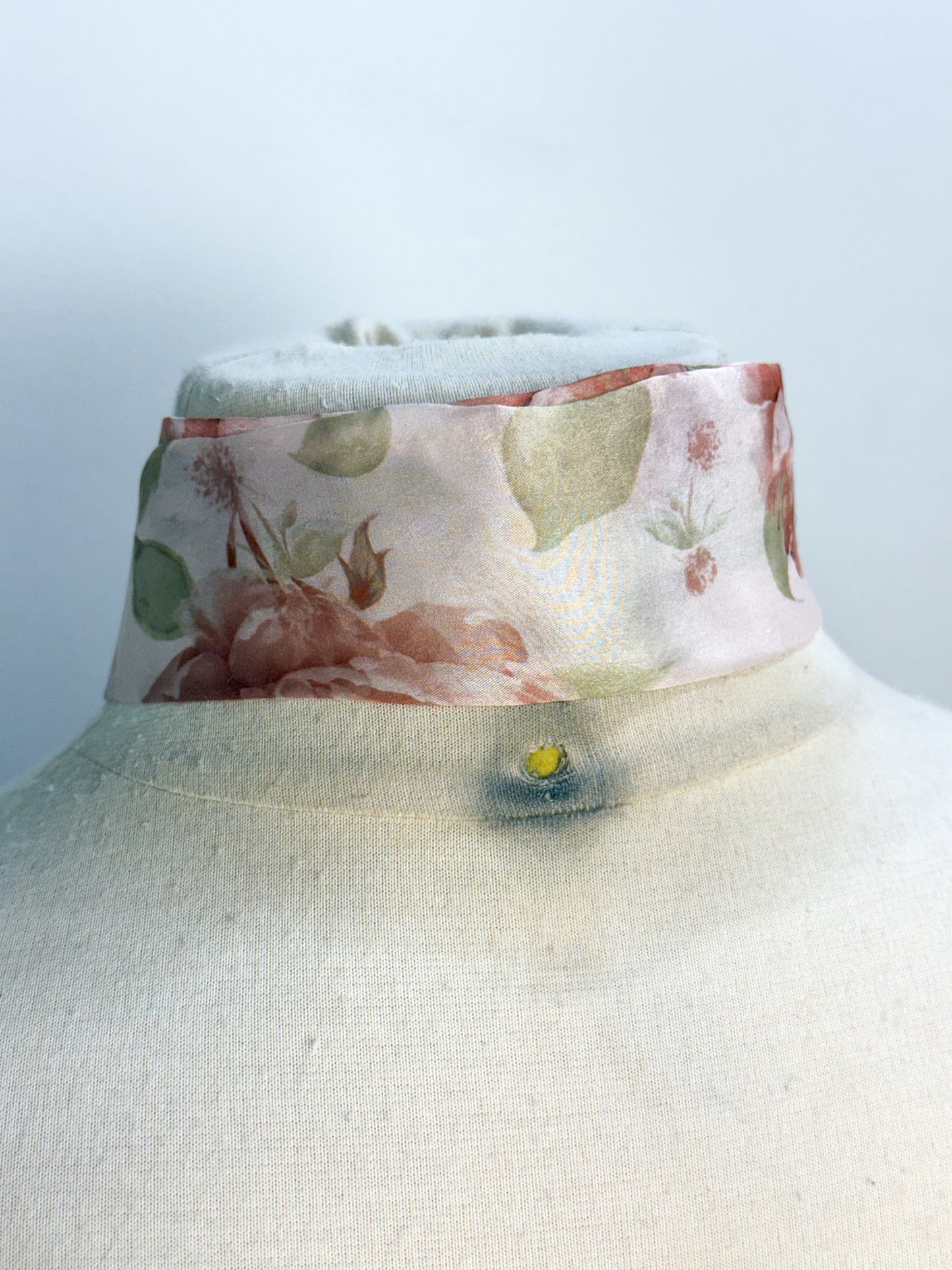 Floral Chiffon Thin Scarf