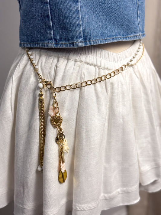OOAK Bead & Charm Necklace or Belt