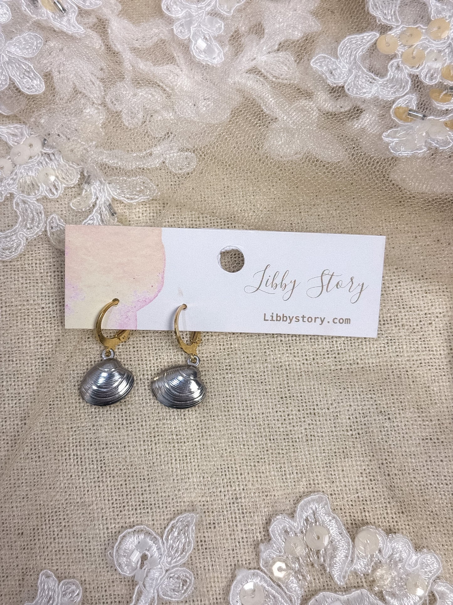 Handmade Sea Life Ear Huggies