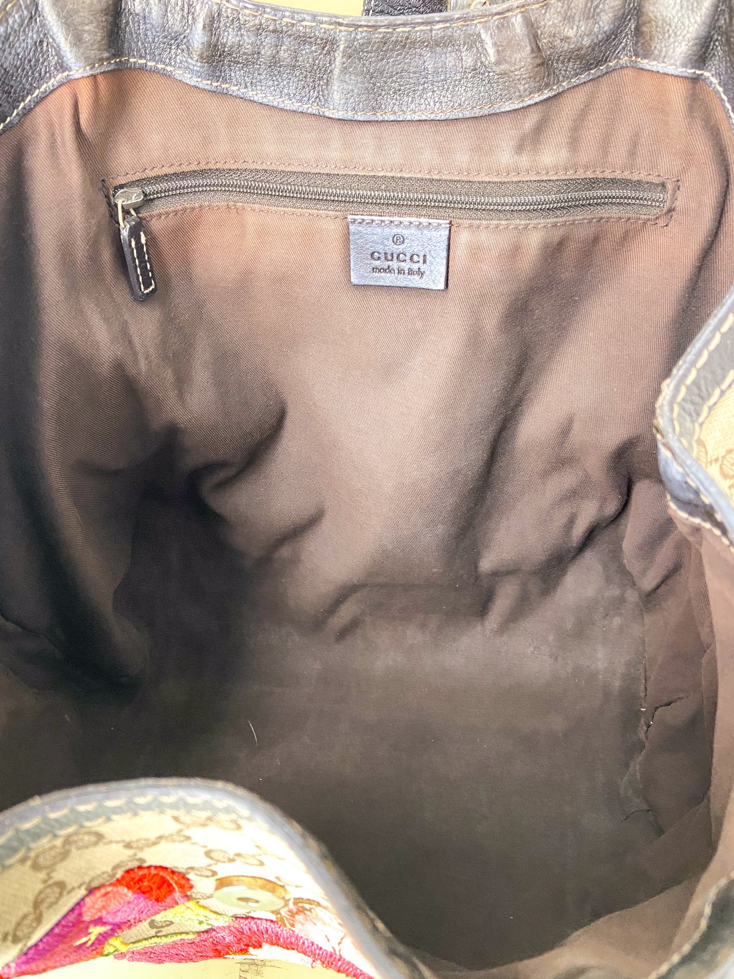 OOAK Vintage Floral Gucci Bag