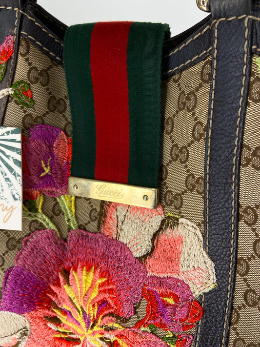 OOAK Vintage Floral Gucci Bag