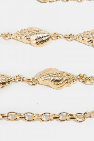 Seashell Chain Belt