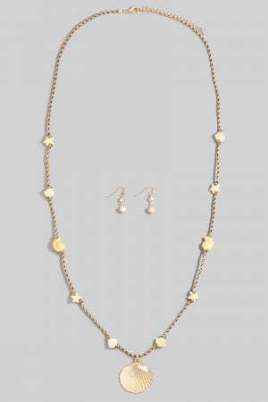 Sealife Charms Cord Necklace