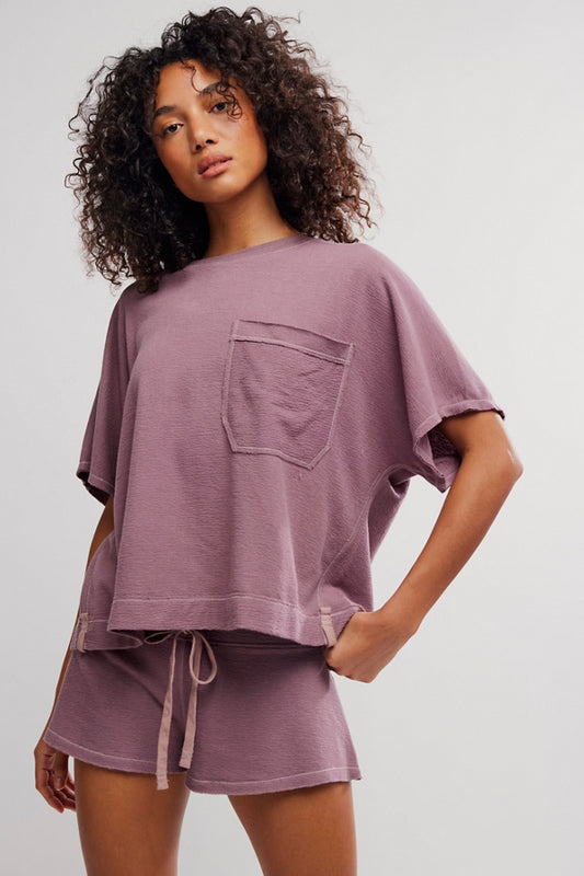 Free People Staycation Sleep Tee