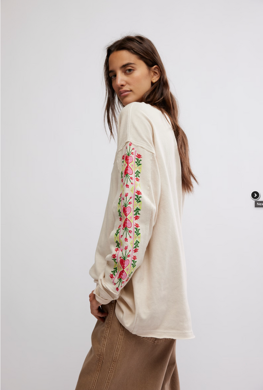 Free People All My Heart Tee