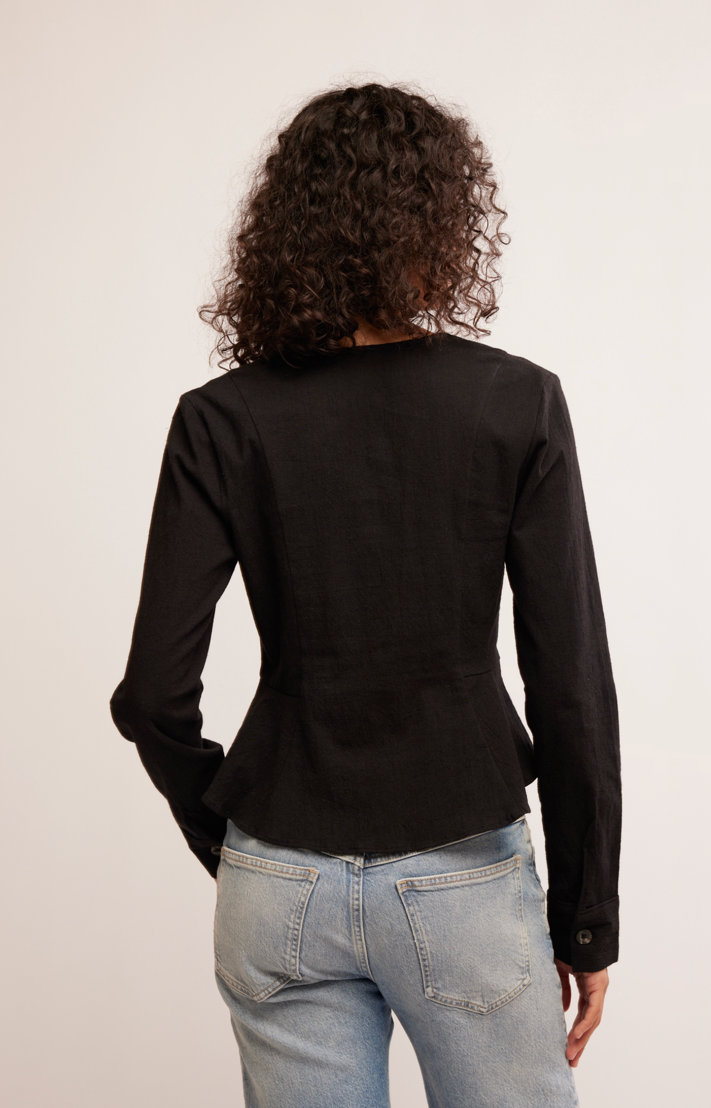 Free People City Life Blouse