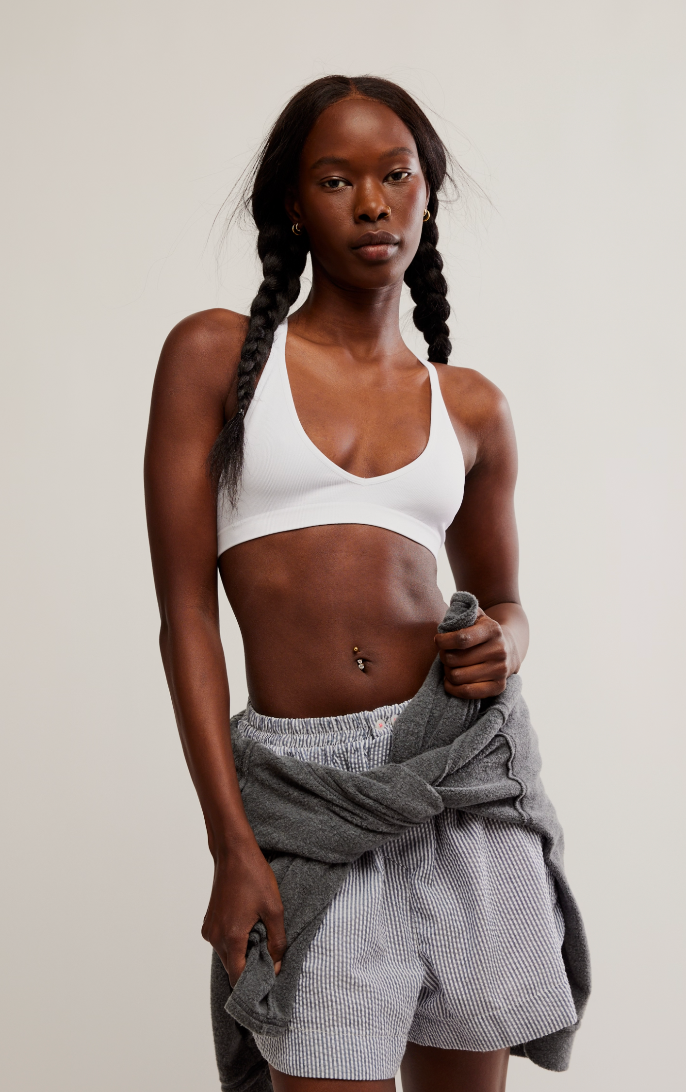 Free People Strappy Back Seamless Bra