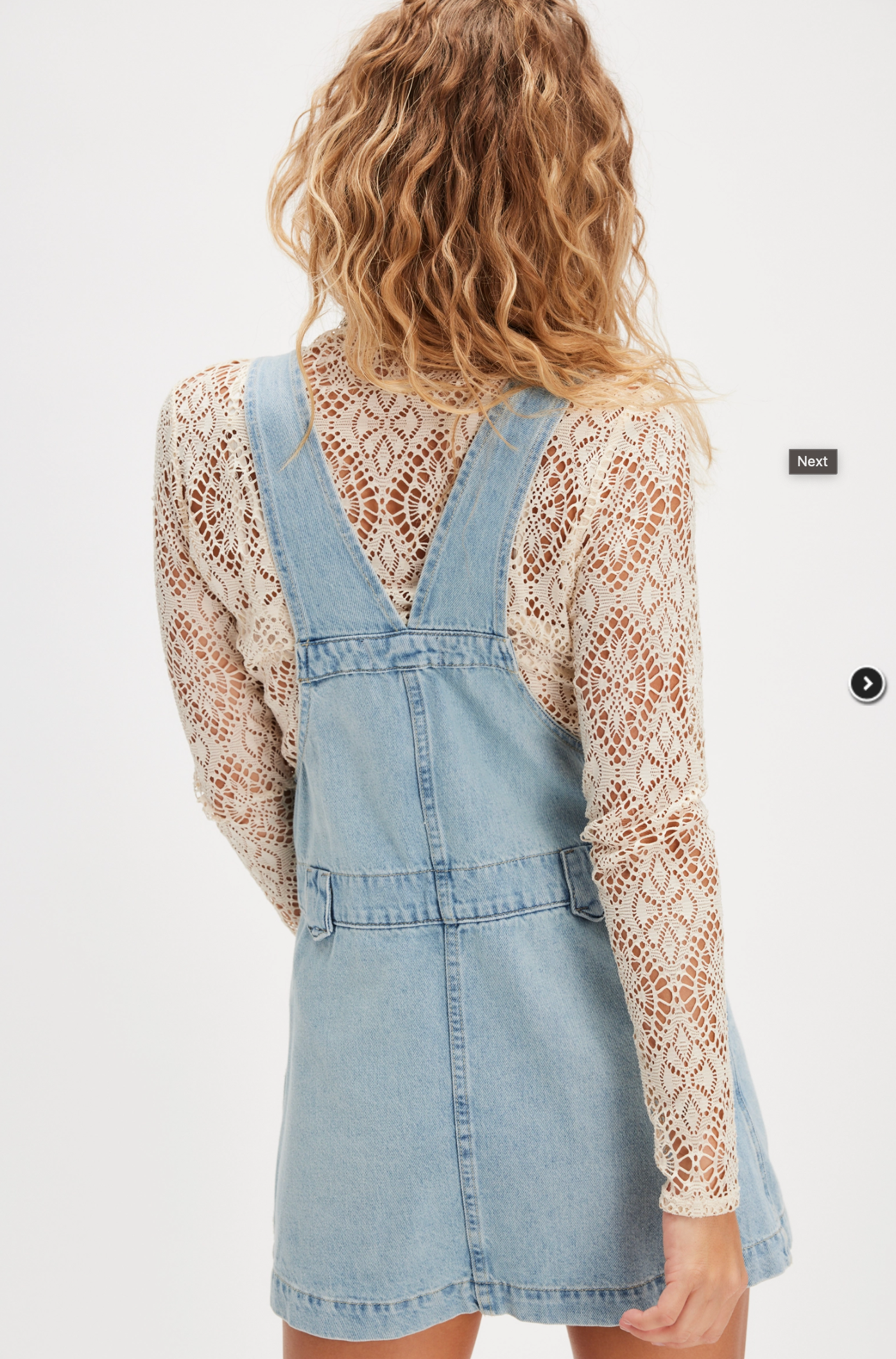 Free People Edie Denim Skirtall