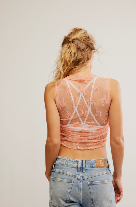 Free People Solid Nice Try Muscle Tank