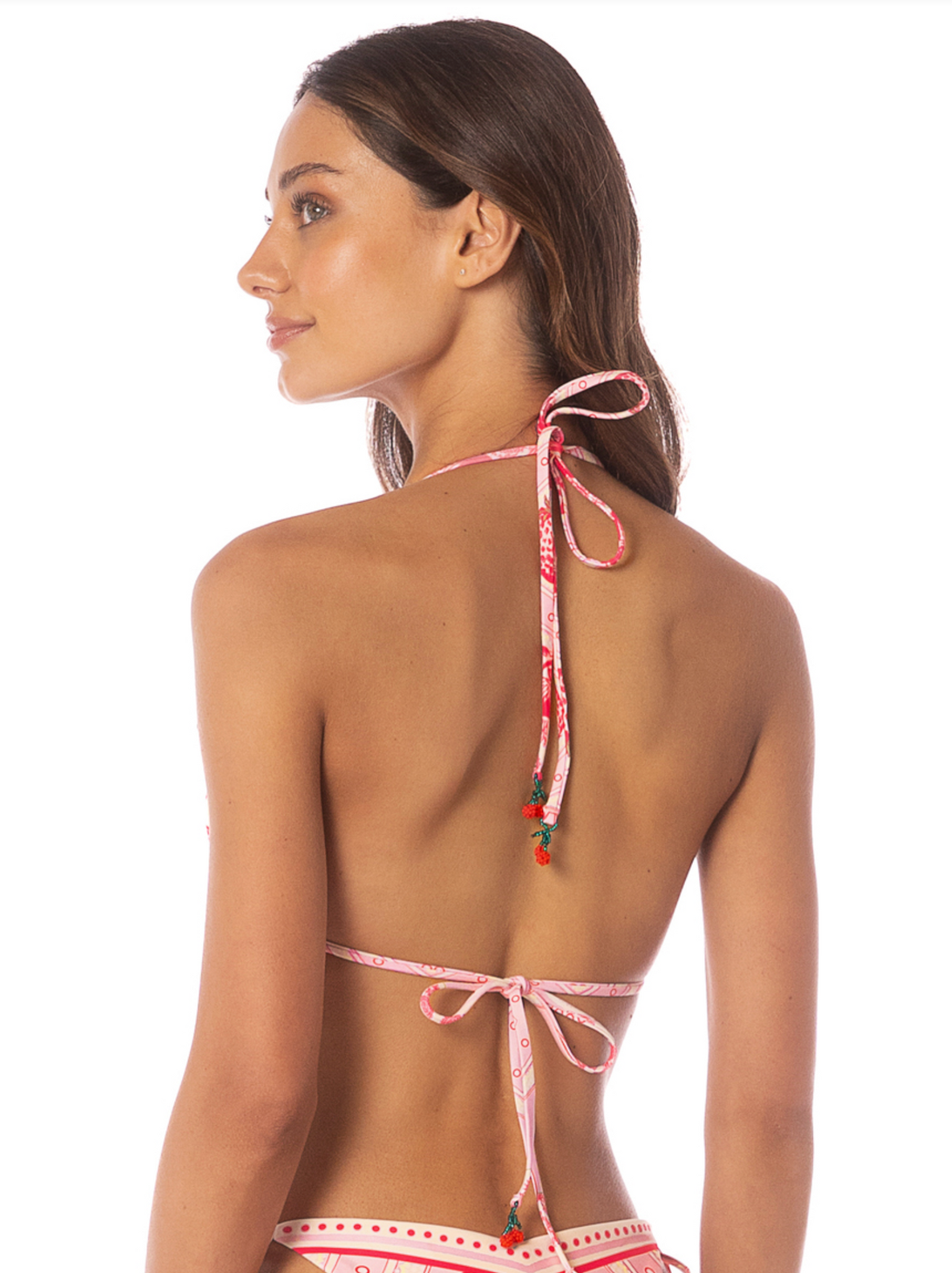 Maaji Strawberry Palm Balmy Triangle Bikini Top