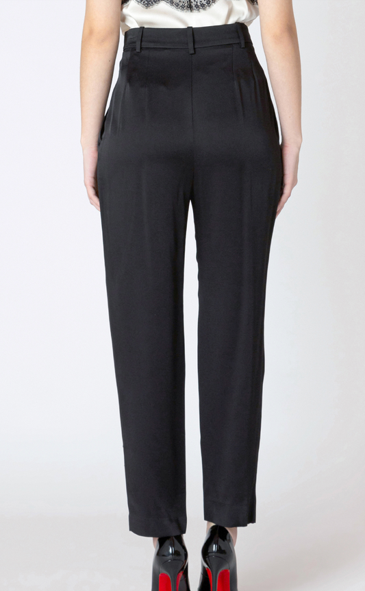 Dex Straight Leg Satin Pant