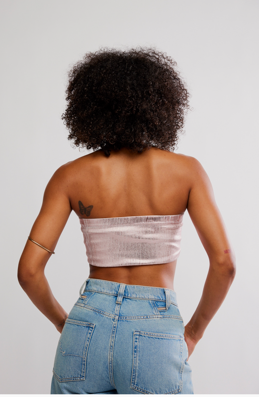 Free People Amelia Foil Bandeau