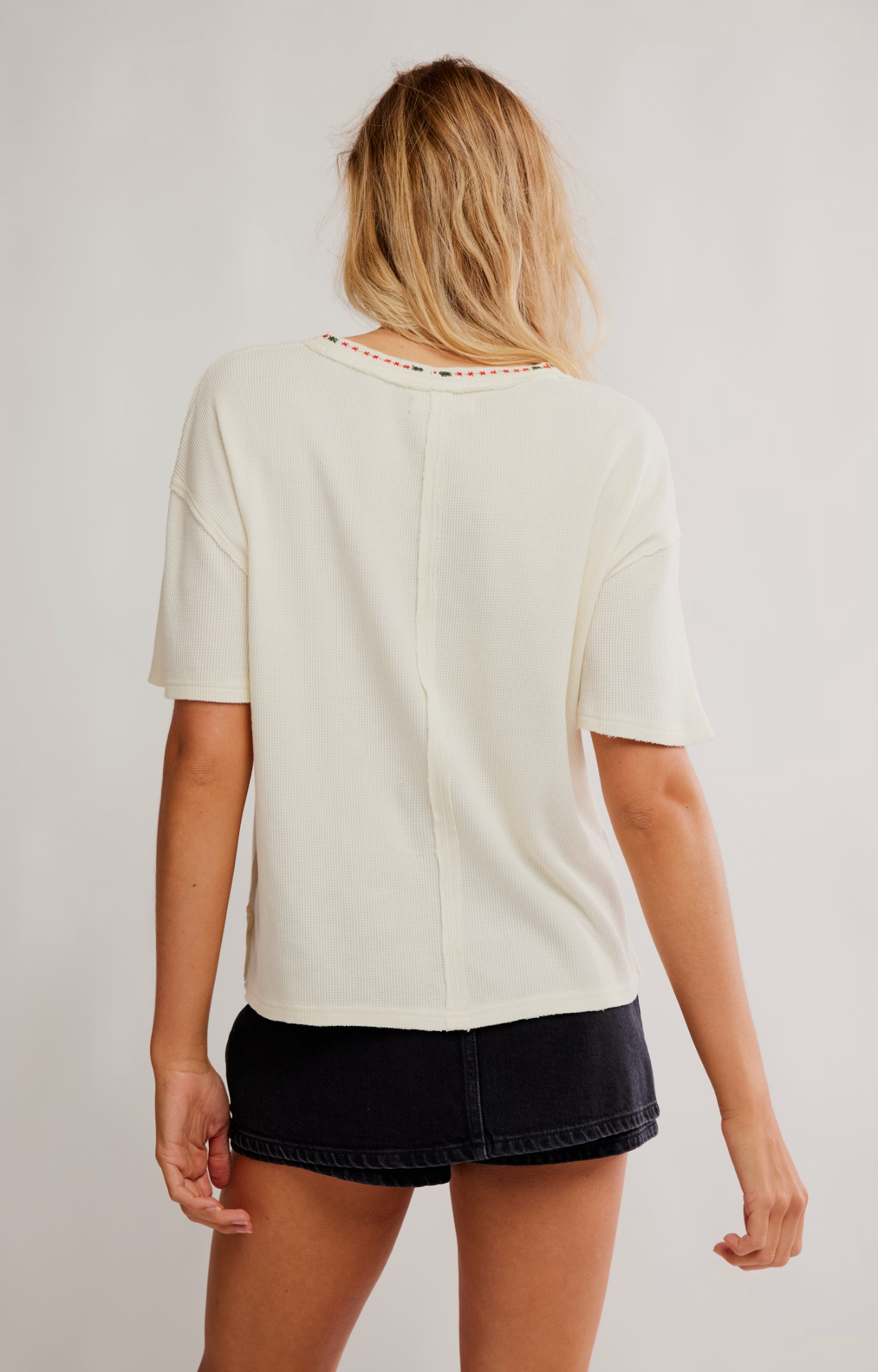 Free People Merry Meowy Tee