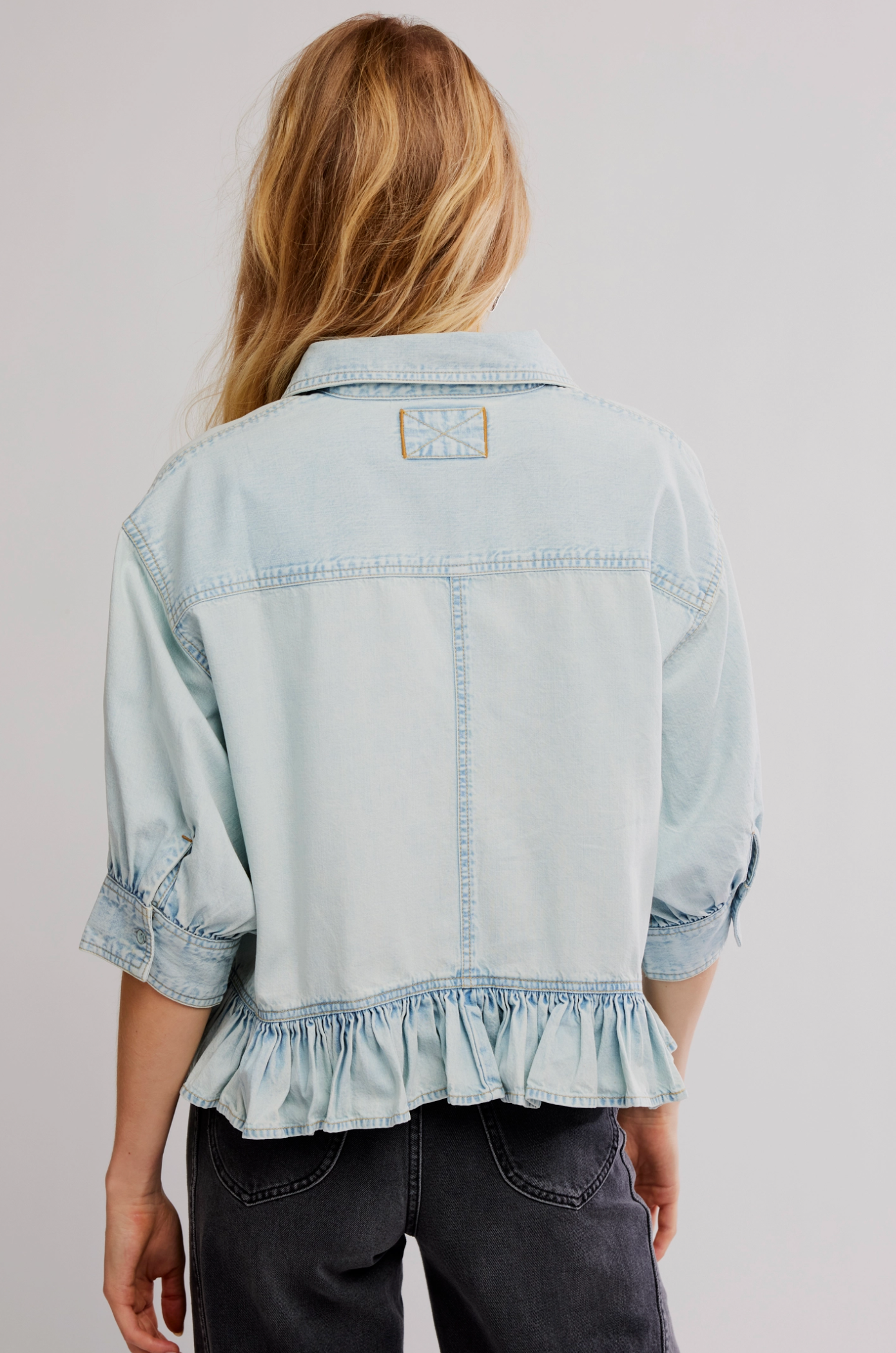 Free People Bailey Denim Shirt