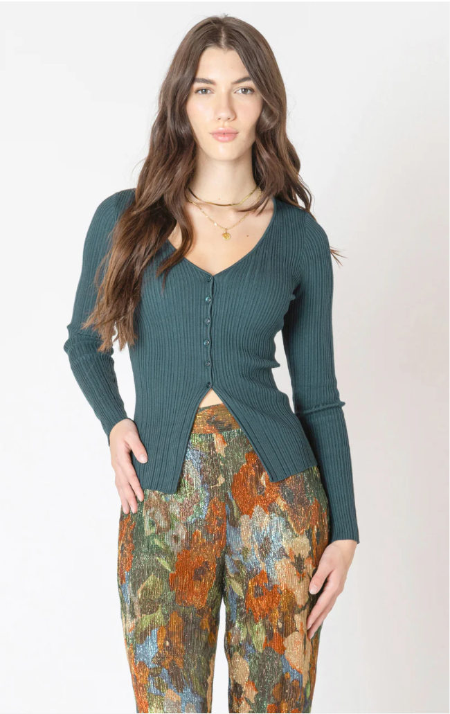 Dex Flyaway Ribbed Sweater