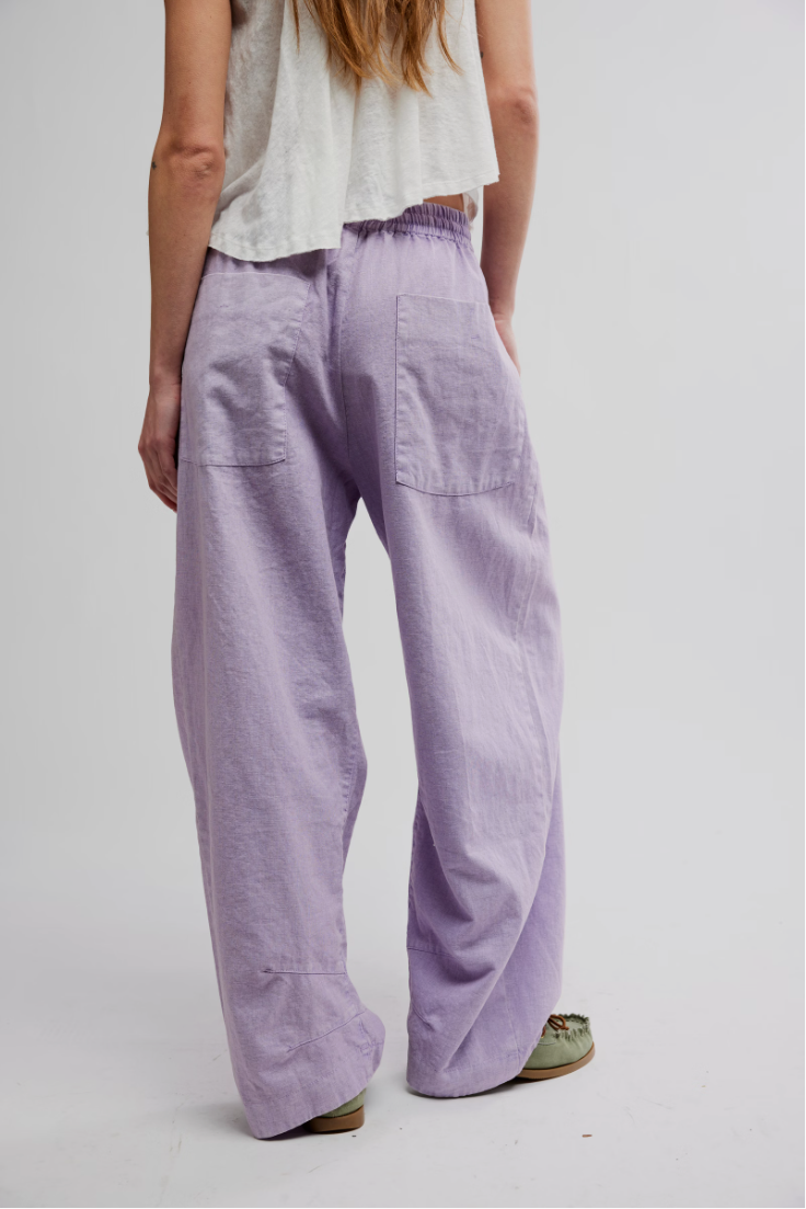 Free People Chambers Laid Pull On Pants