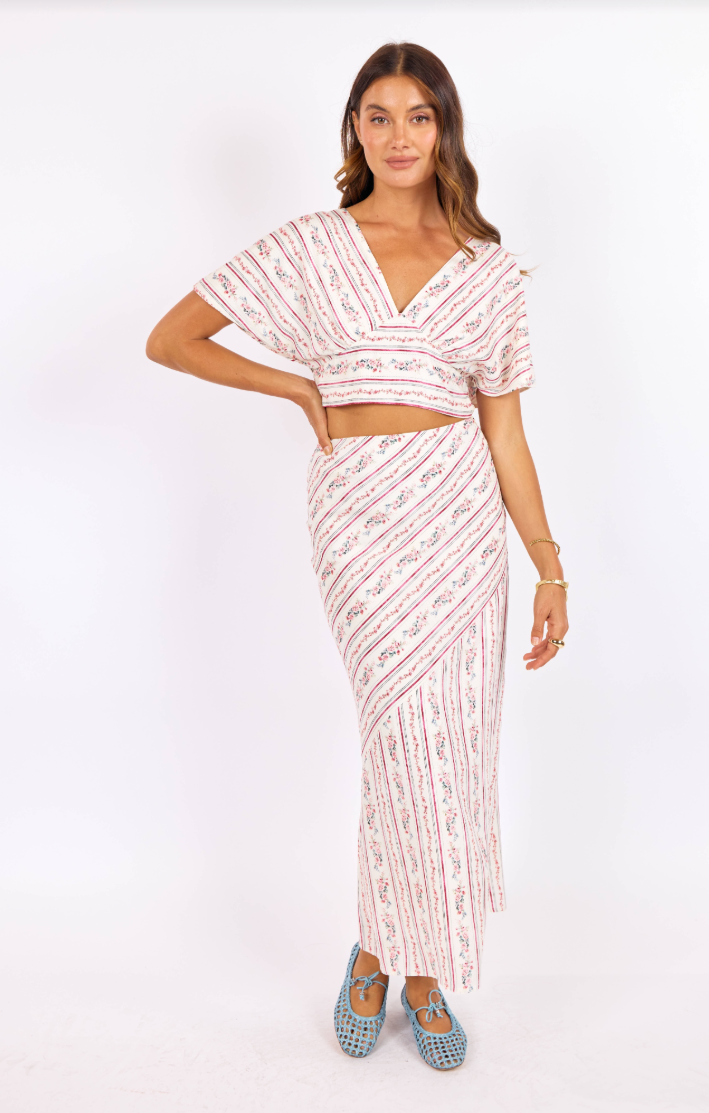 Sage the Label Rosebud Maxi Skirt